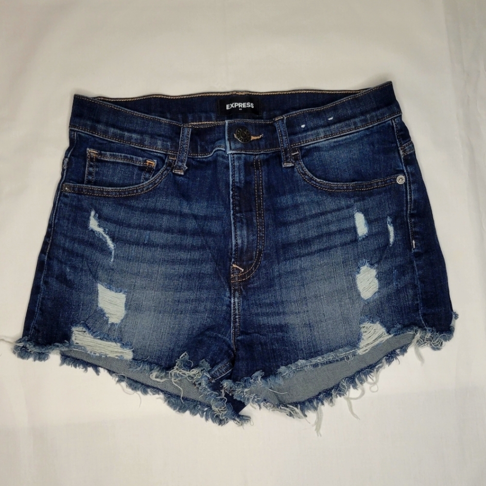 Express women jean shorts